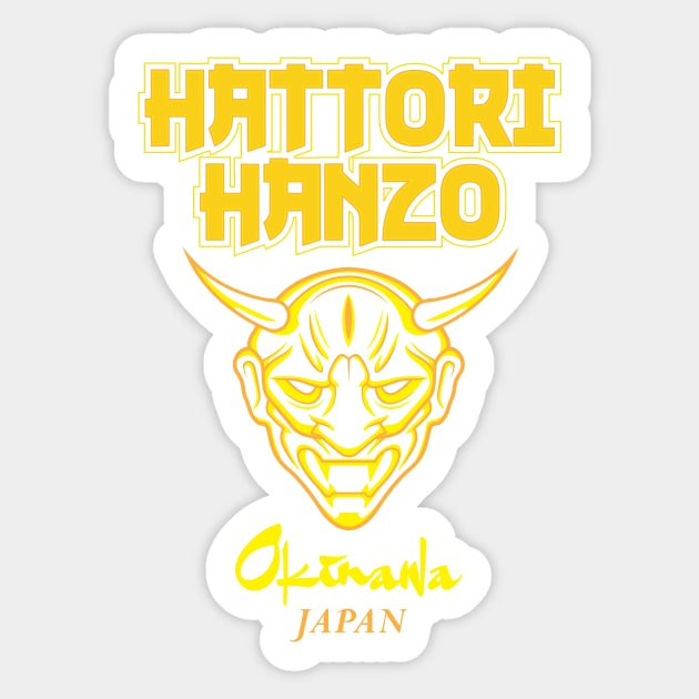 Hattori Hanzo Sticker by Woah_Jonny